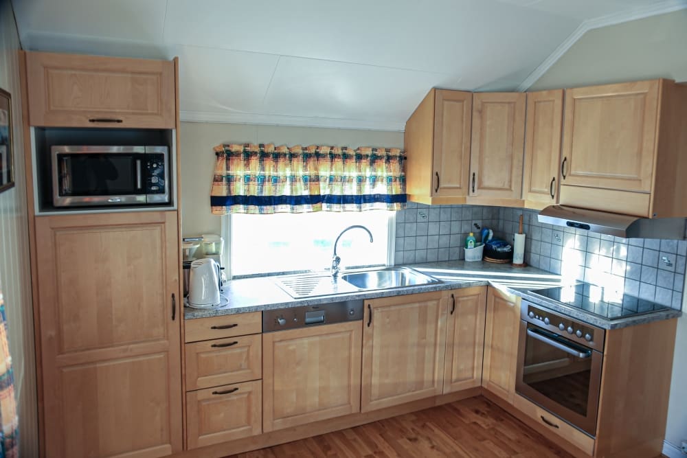 Kitchen in Messa 2 floor, accommodation in Nordreisa