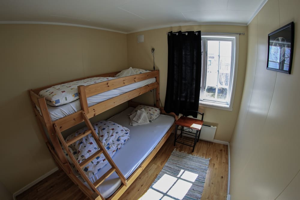 Bedroom 3 on 1 floor in Messa, holiday home in Lyngen
