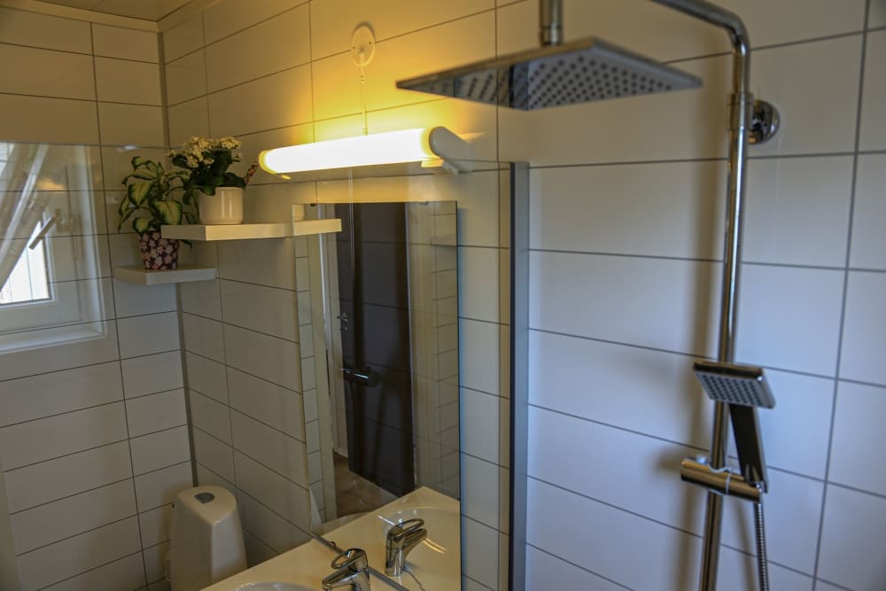 Bathroom in the Per Arne house, holiday house in Nordreisa / Lyngen